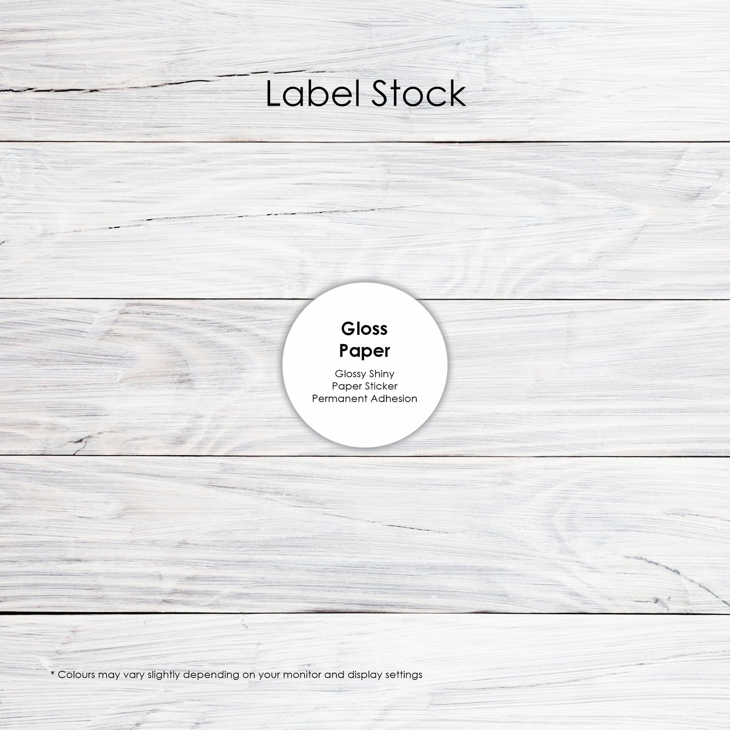 Gloss Labels