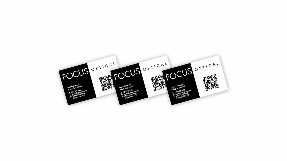 Business Cards featuring a QR Code