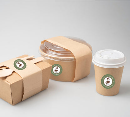 Custom Logo Stickers - Gloss Labels for Packaging