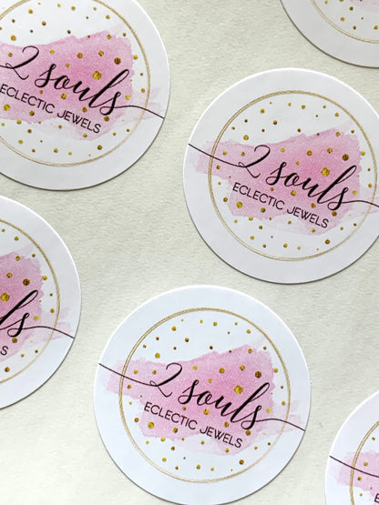 Custom Logo Stickers - Gloss Labels for Packaging