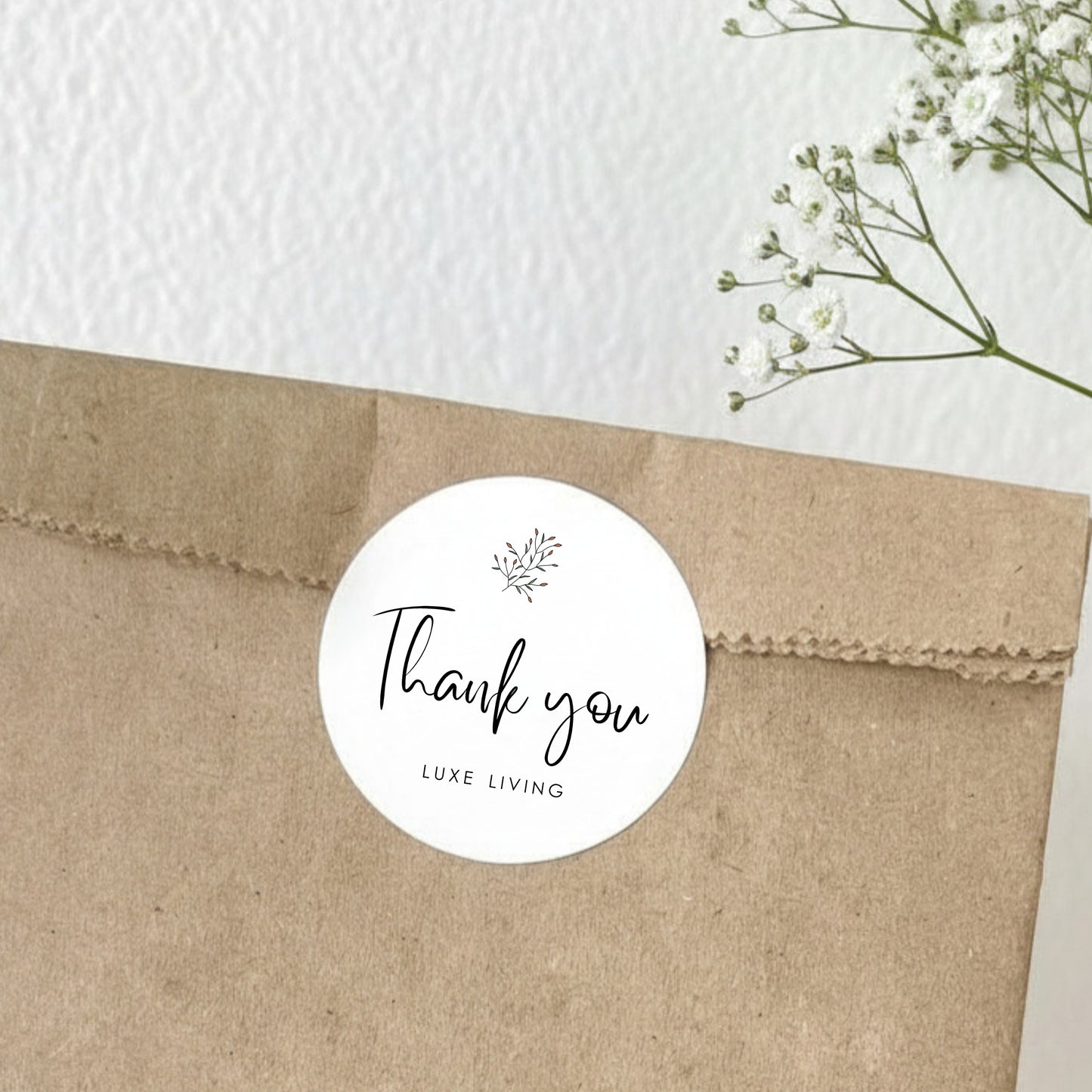Custom Logo Stickers - Gloss Labels for Packaging