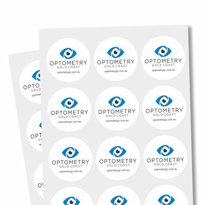 Optometrist Logo Stickers (Copy)