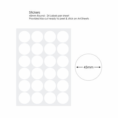Address Labels - Minimal Leaf
